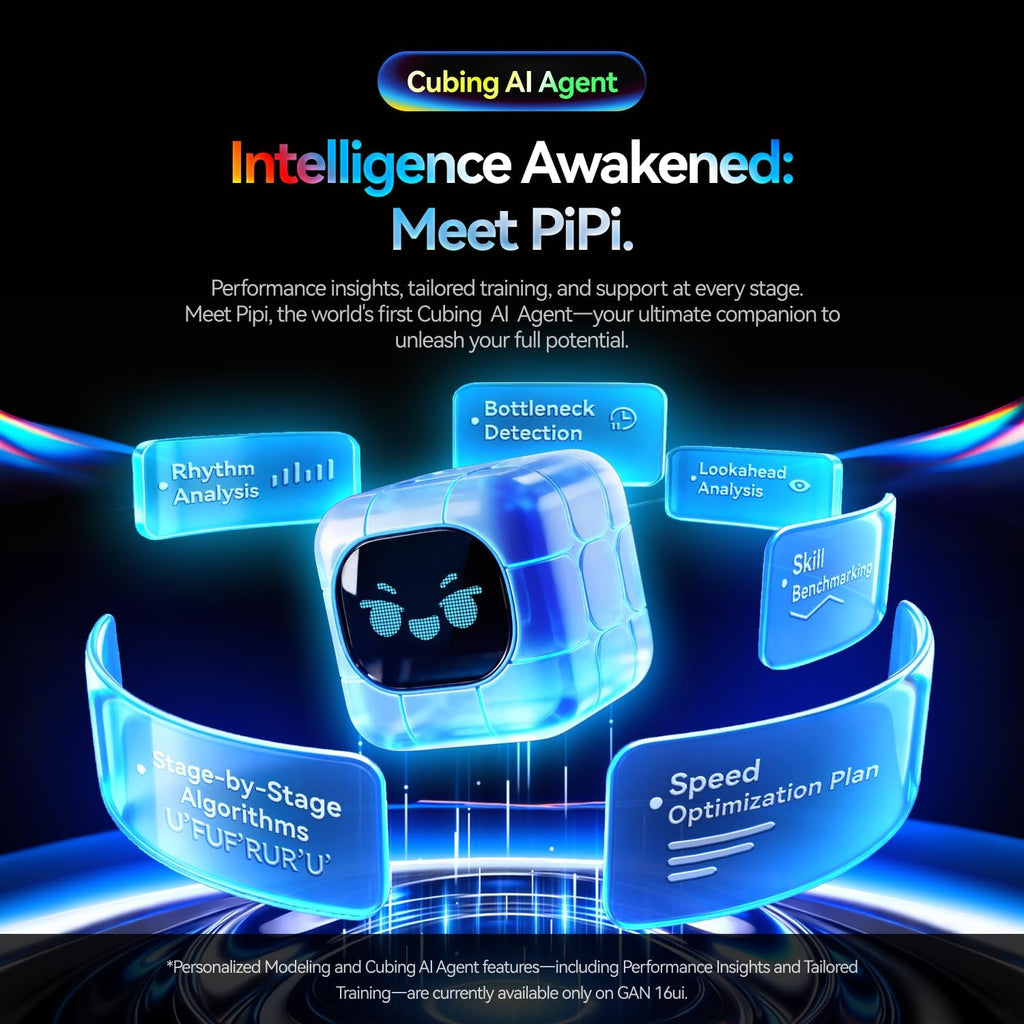 GAN Cubo de velocidad inteligente Maglev MAX de 16 ui con IA Insights para