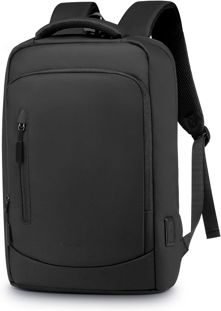 SUIKIHUM Mochila delgada a prueba de golpes para laptop para hombre...