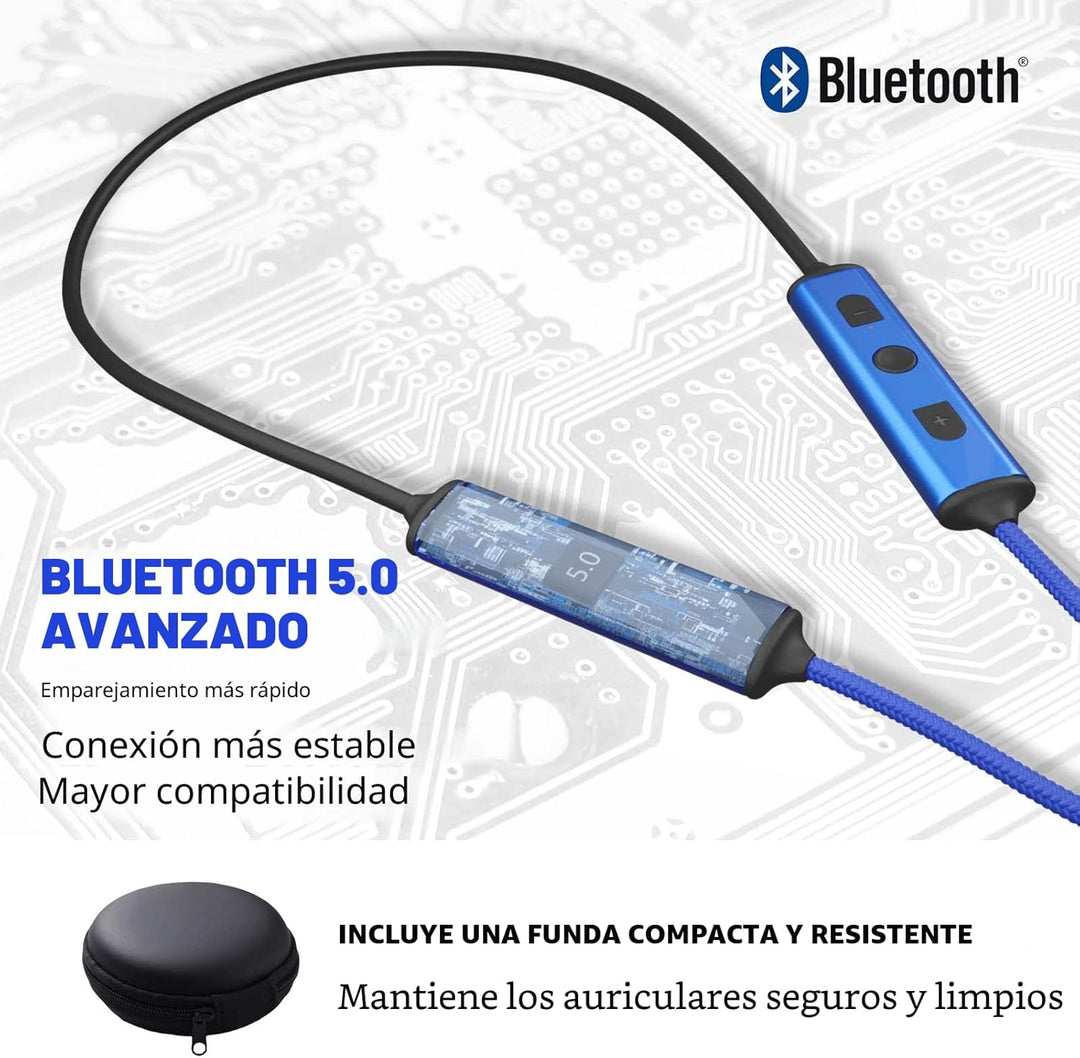 Cuzabe Tapones para los Oídos Auriculares Bluetooth para el Trabajo...