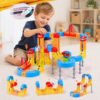 Juego de tren eléctrico magnético: autoensamblaje para niños