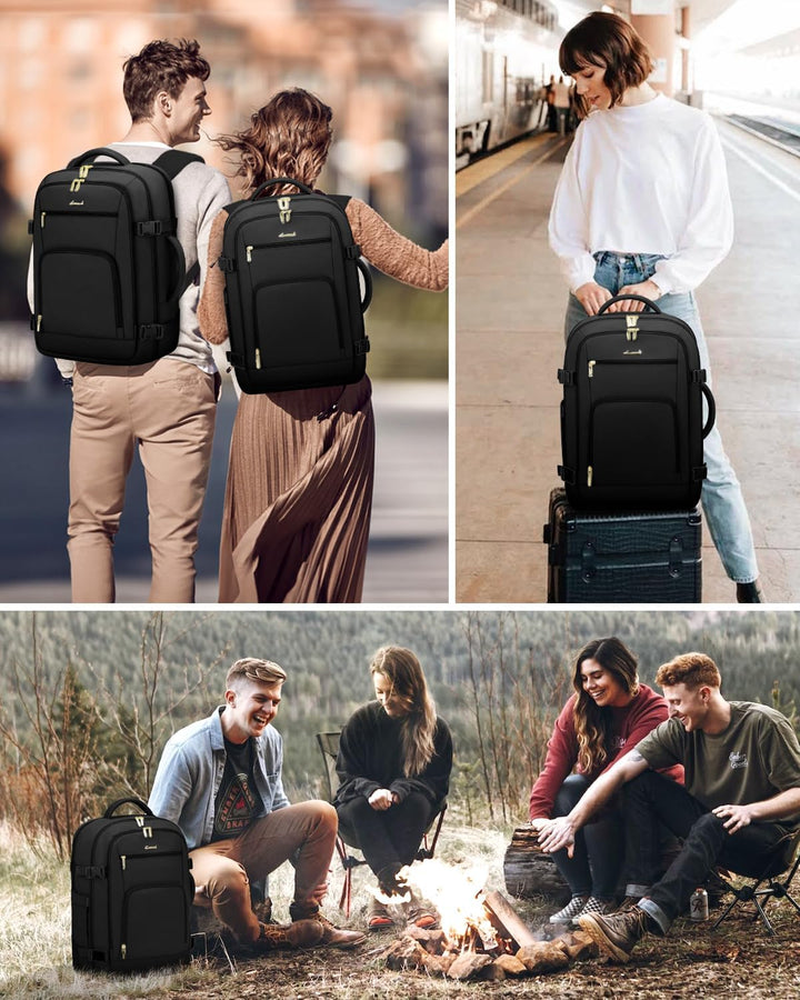 LOVEVOOK Mochila de viaje para mujer y hombre