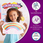 Colorations Pintura al temple simplemente lavable, sin parabenos, juego de