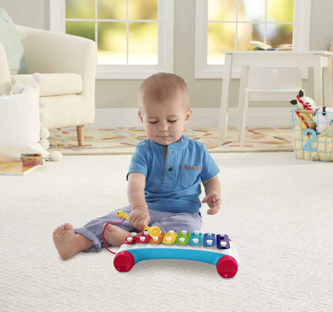 Fisher-Price Juguete de Arrastre para Niños Pequeños, Xilófono Clás...