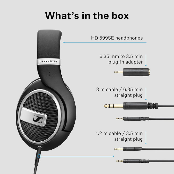Auriculares Sennheiser HD 599 SE de parte posterior abierta, diseño...