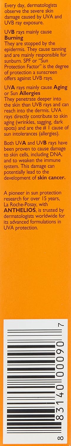 La Roche-Posay Anthelios Sunscreen SPF 40, Ultra-Light Fluid Broad...