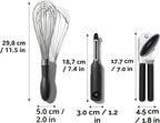 OXO Good Grips - Juego de utensilios de cocina esenciales de acero