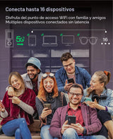 GlocalMe Numen Air 5G Punto de acceso móvil, punto de acceso WiFi p...