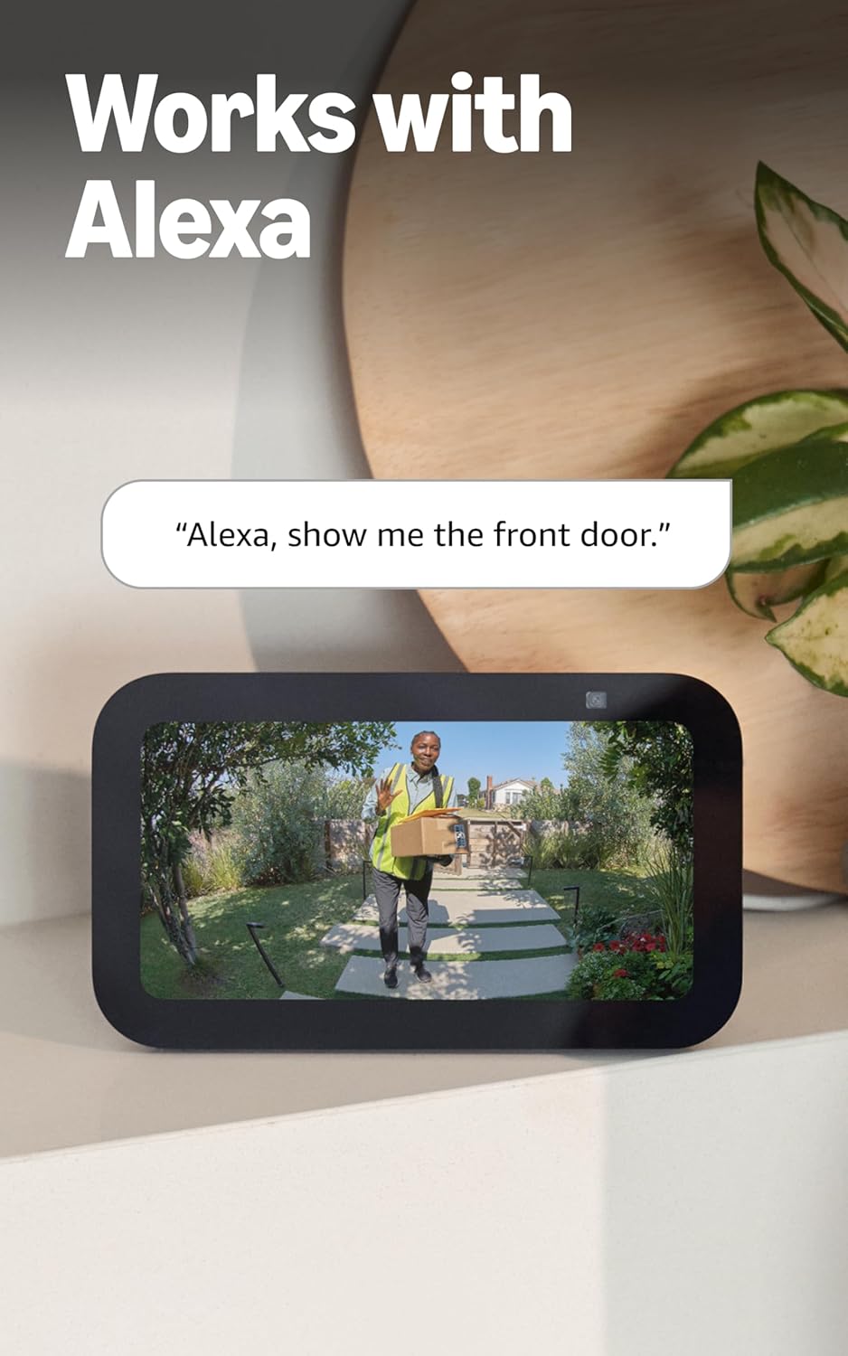 Ring Video Doorbell Wired, Audio bidireccional, detección de movimi...