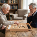 Juego de madera Go con cajones, tablero Go de 11.8 pulgadas con 361 piedras