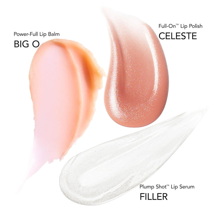 BUXOM Bálsamo labial Power-Full Plumping, bálsamo labial tintado, h...