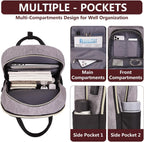 Mochila para laptop para mujer, bolsa de trabajo: mochilas universi...