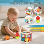Juguetes para bebés 18-36 meses, Set de actividades Montessori 7 en 1