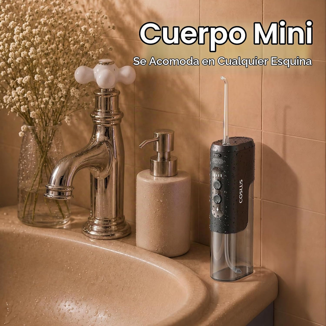 COSLUS Mini irrigador de agua para viajes: diseño compacto portátil...