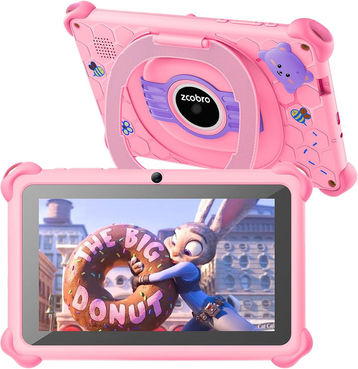 zcobro Tableta infantil de 7 pulgadas para niños, tableta de 32 GB...