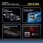 ASRock B650I Lightning WiFi AMD AM5 Mini-ITX Motherboard, WiFi Lightning