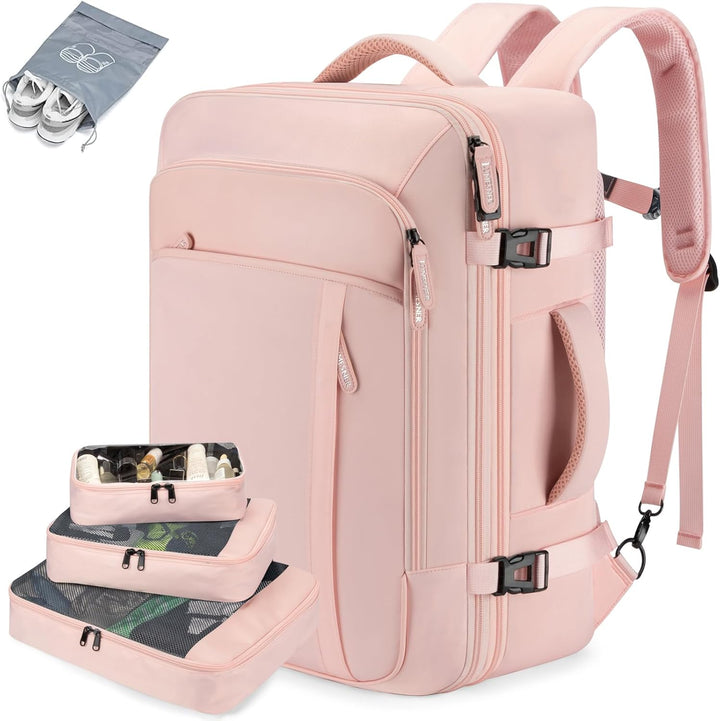 Lumesner Mochilas de viaje de mano, extra grandes de 40 litros apro...