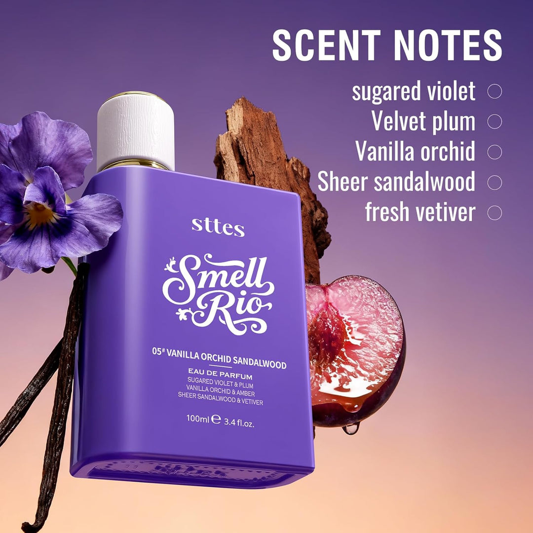 Sttes Smell Rio Perfume 05# (Vanilla Orchid Sandalwood) - Eau De Pa...