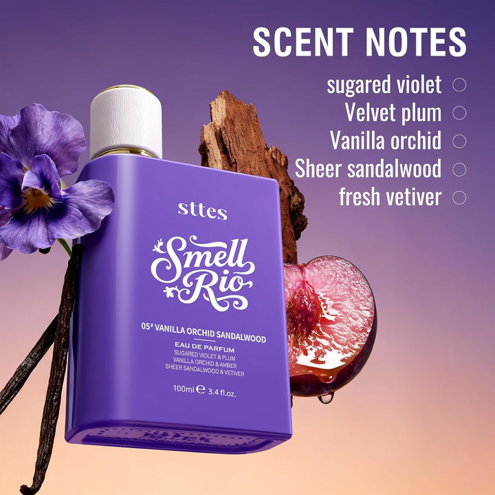 Sttes Smell Rio Perfume 05# (Vanilla Orchid Sandalwood) - Eau De Pa...