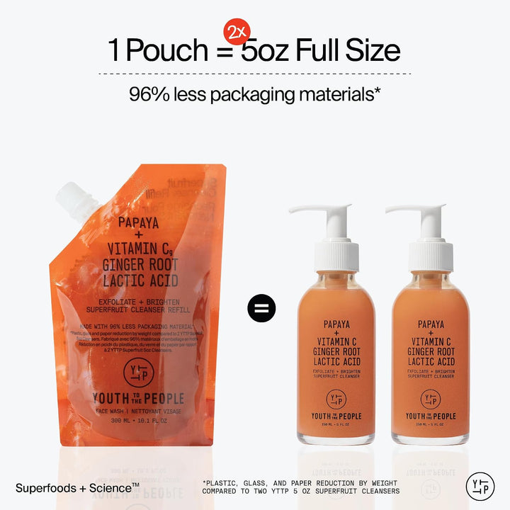 Limpiador facial Youth To The People Superfruit - Papaya + Vitamina...