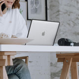 BlueSwan Funda antigrietas para MacBook Pro de 13 pulgadas M2 M1 20...