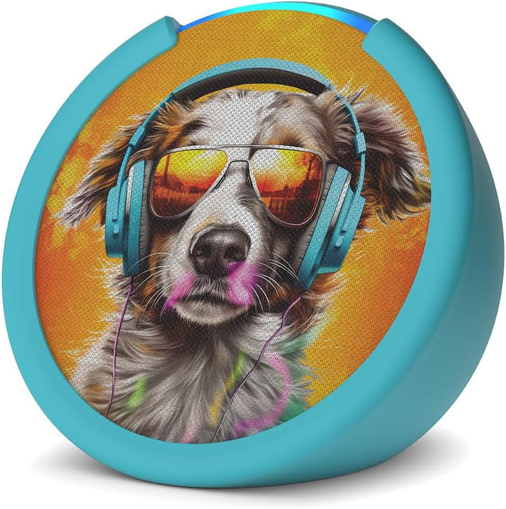 Amazon Echo Pop Kids (último modelo), diseñado para niños, con cont...
