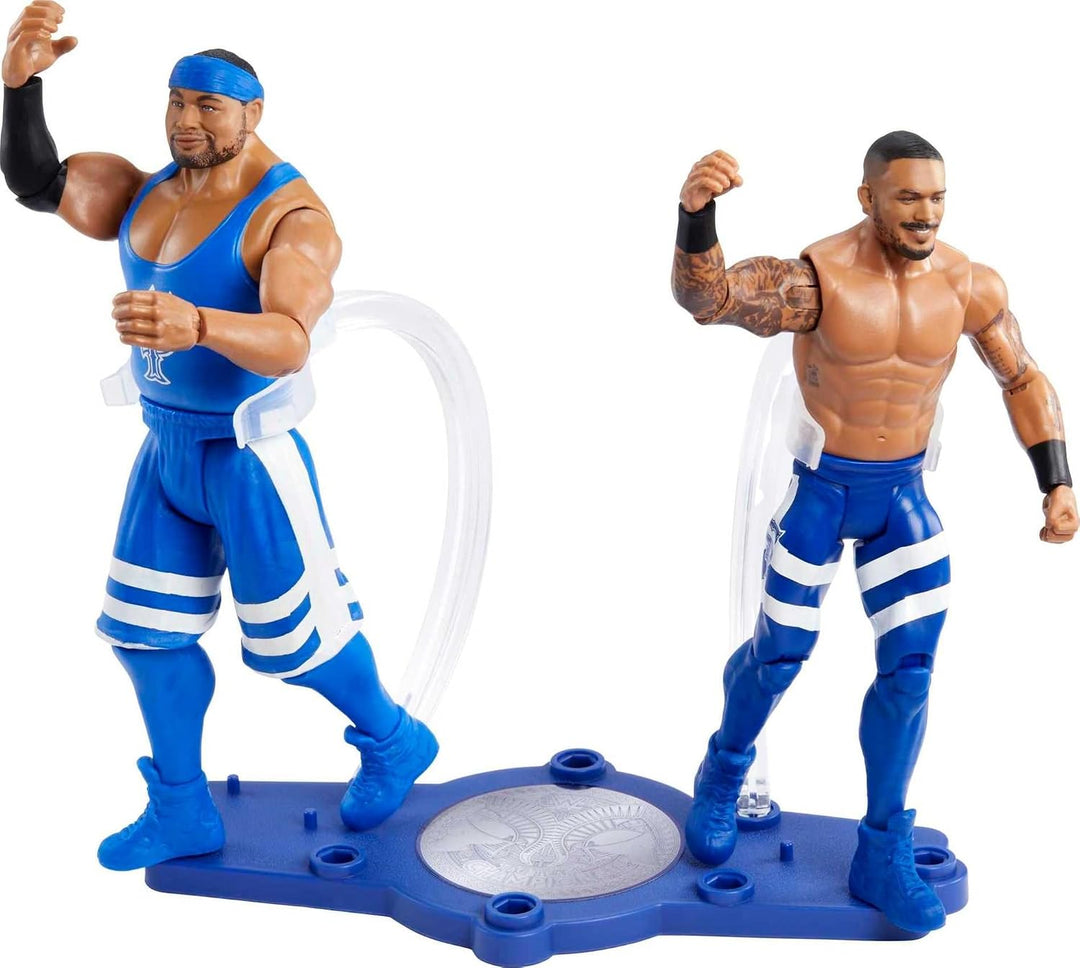 Mattel WWE Championship Showdown - Juego de 2 figuras de acción y a...
