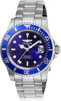 Invicta Reloj de cuarzo Pro Diver para hombre con correa de acero inoxidable