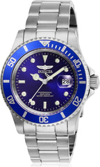Invicta Reloj de cuarzo Pro Diver para hombre con correa de acero inoxidable