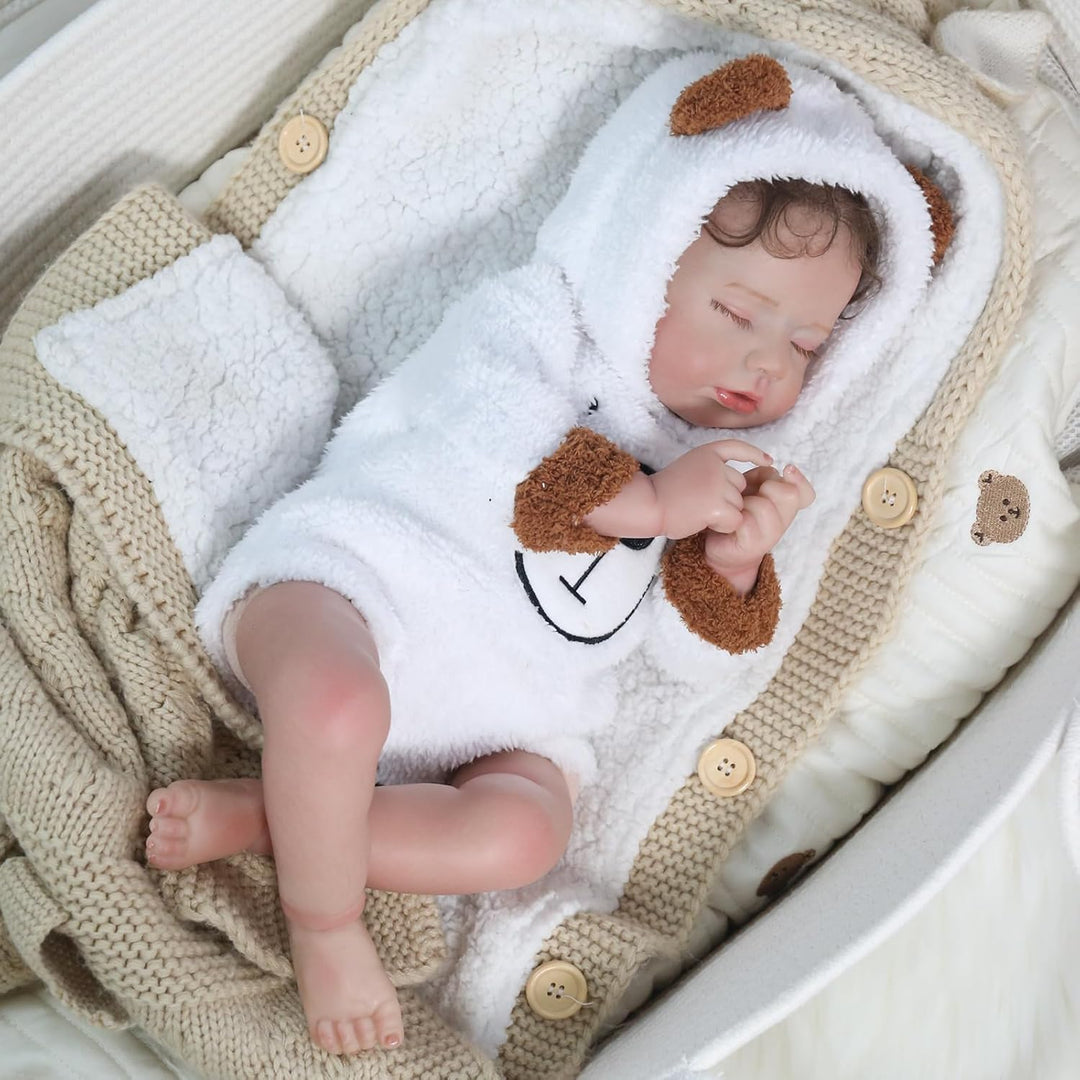 KSBD Reborn - Muñeca realista Reborn de 20 pulgadas, con cabello en...