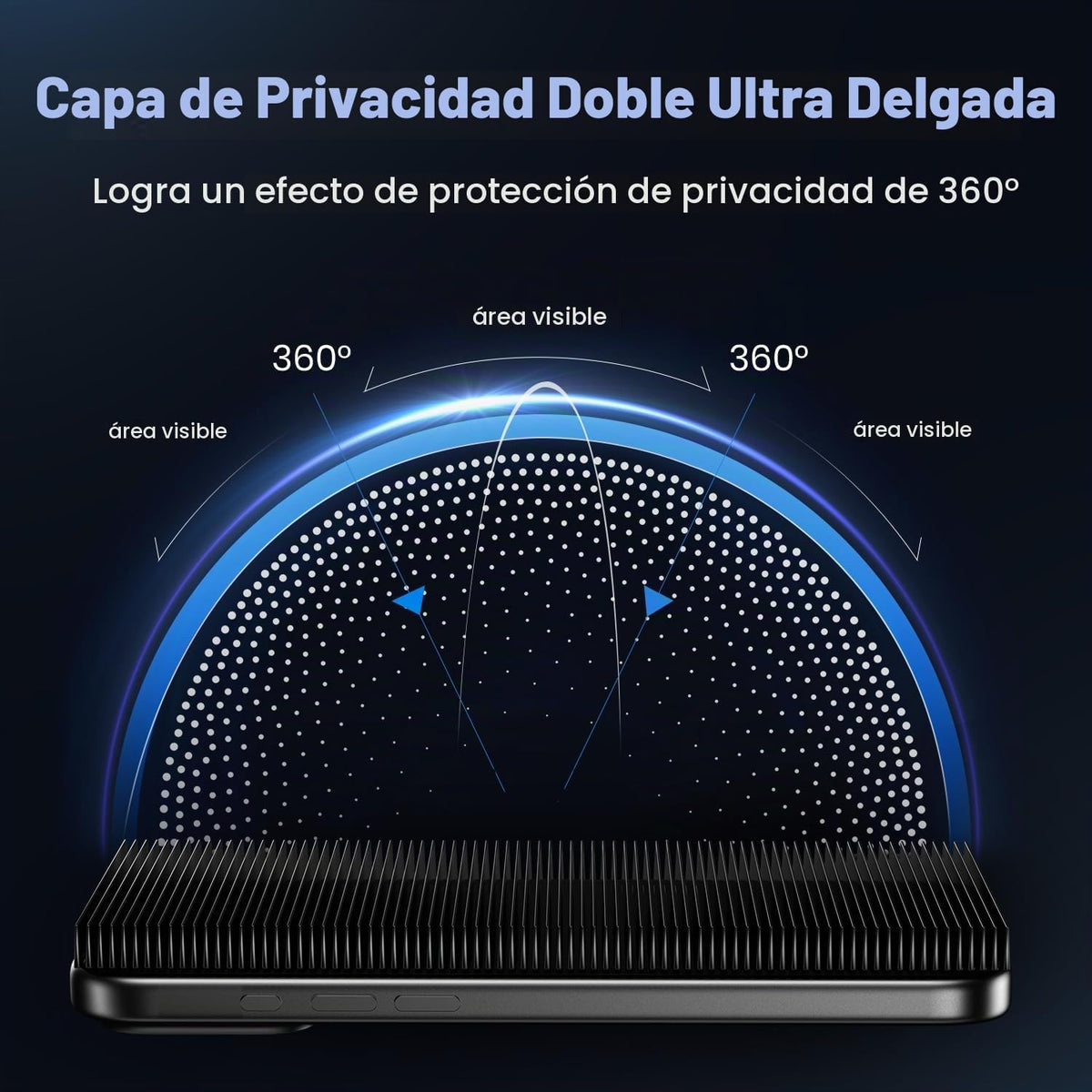 WSKEN Protector de pantalla de privacidad para iPhone 18 Pro Max