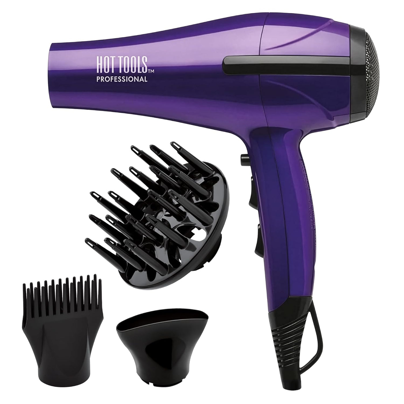 Secador de pelo Hot Tools Pro Artist 1875W, turbo, cerámico + iónic...