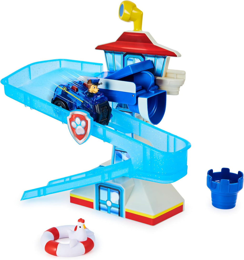 Paw Patrol Adventure Bay - Juego de baño con vehículo de persecución