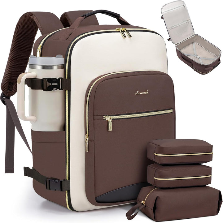 LOVEVOOK Mochila de equipaje de mano artículo personal bolsa de via...