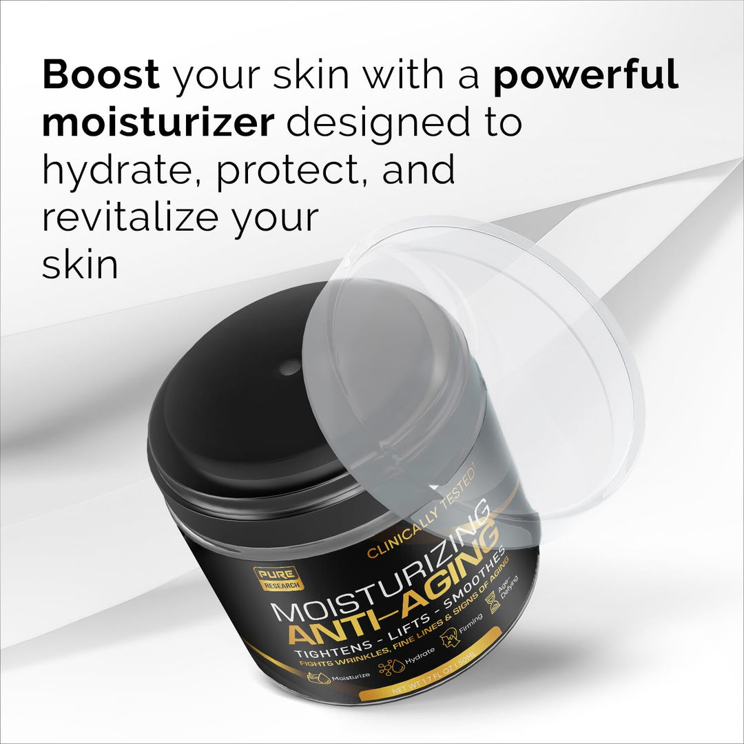 Crema hidratante facial para hombre, crema antienvejecimiento para...