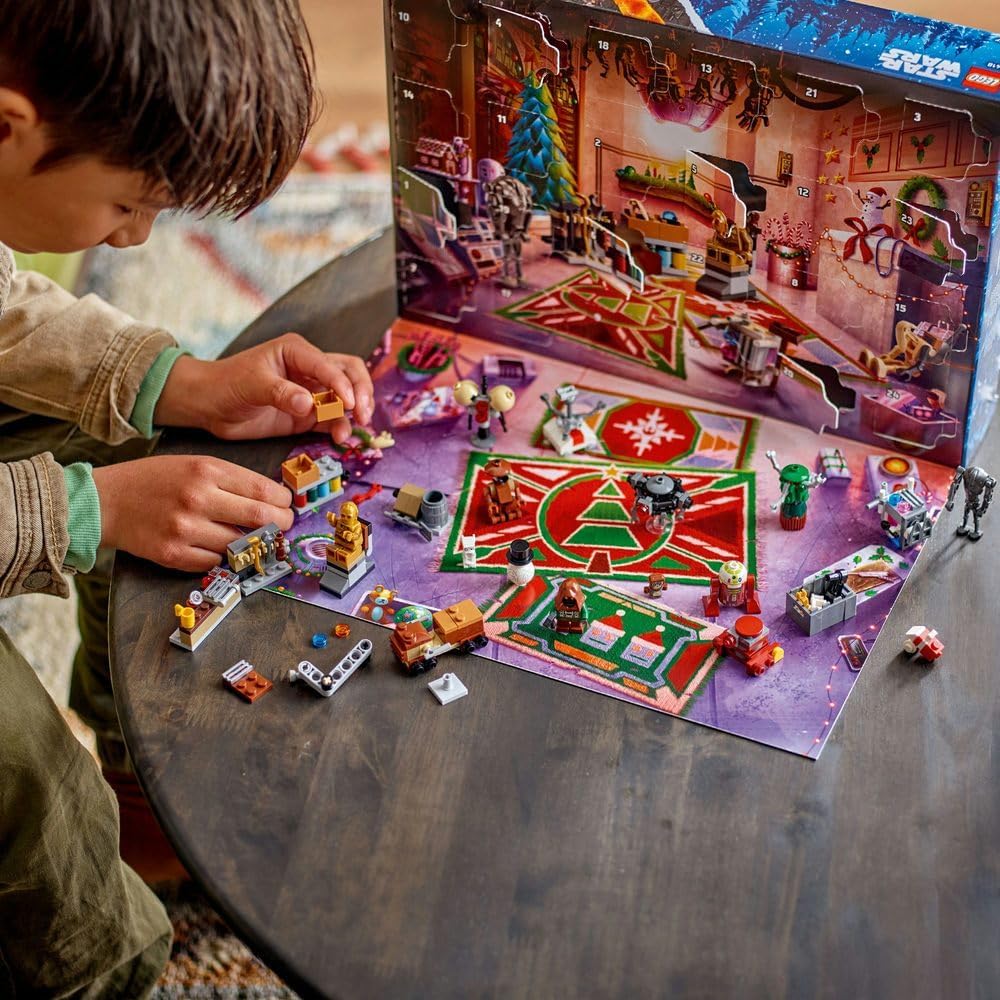 Lego 75418 Calendario de Adviento Star Wars 2025 Juguetes de Constr...