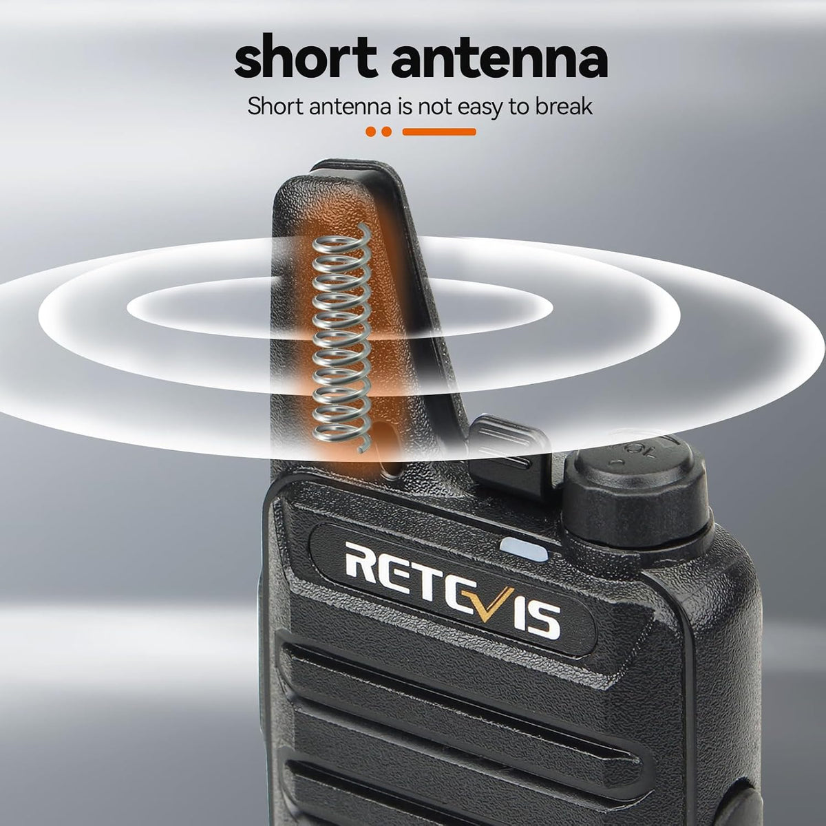 Retevis Radio bidireccional RT22 recargable de largo alcance, radio portátil de 2 vías, carga USB-C, walkie talkies manos libres para adultos, crucero, senderismo, campamento (paquete de 4)
