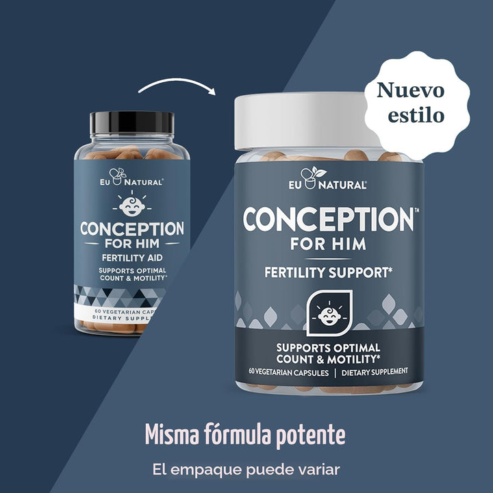 Concepción Para Él \u2013 Suplementos de Fertilidad para Hombres, R...