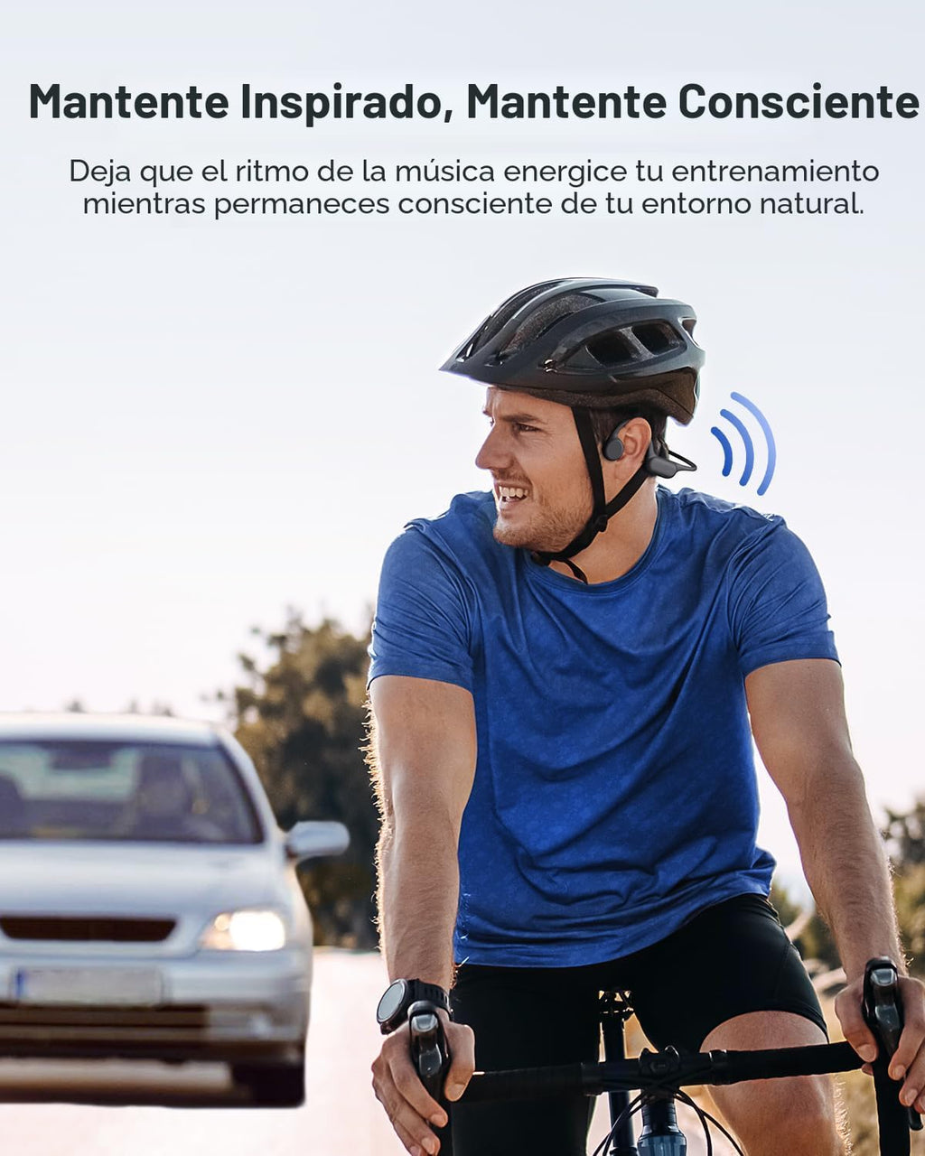 Auriculares de conducción ósea PSIER, modo MP3 impermeable IPX8 para