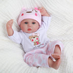 CHAREX Reborn Bebé Muñeca Niña - 16 Pulgadas Muñeca Recién Nacida de Vinilo Suave Realista que Parece Real, Mejor Juguete para Niños 3+