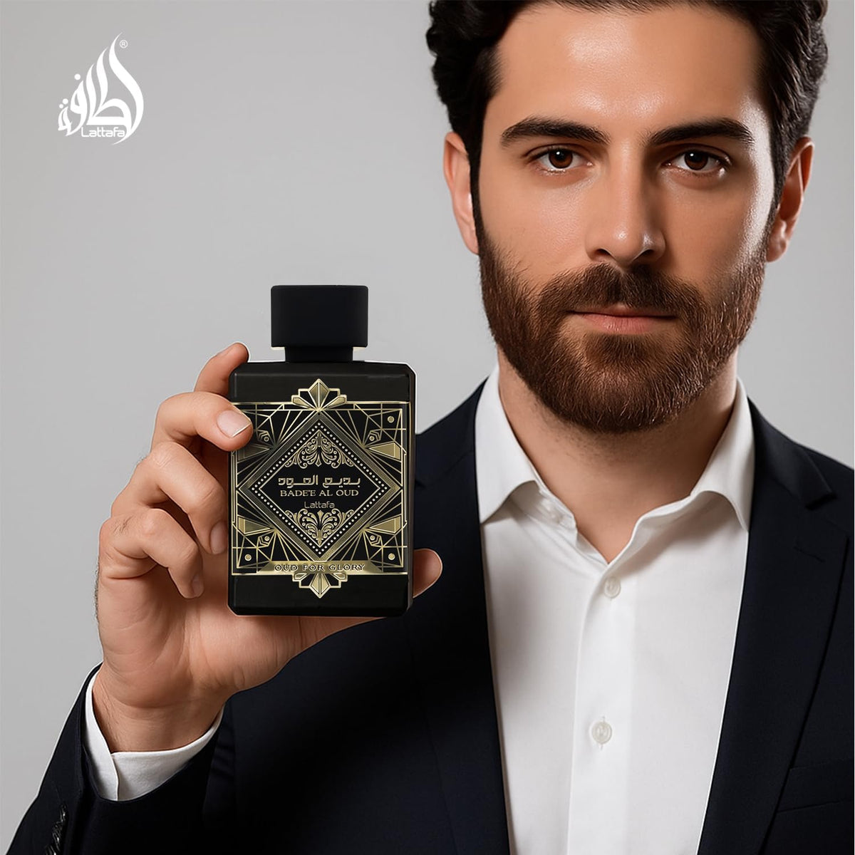Lattafa Perfumes Bade'e Al Oud, Oud for Glory para Eau de Parfu...