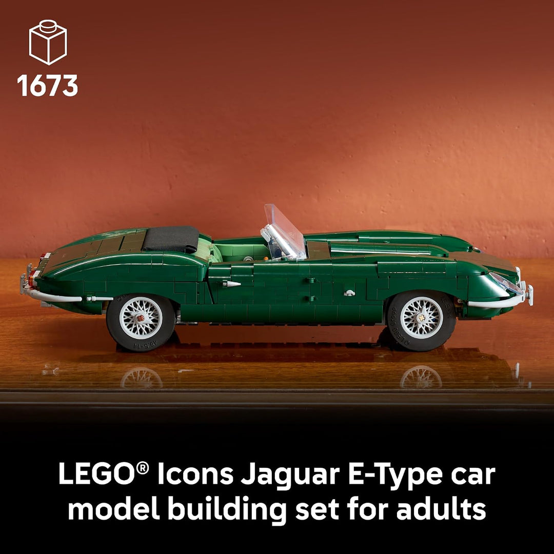 LEGO Icons Jaguar E-Type 11381 | Juegos de construcción para adulto...