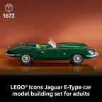 LEGO Icons Jaguar E-Type 11381 | Juegos de construcción para adulto...