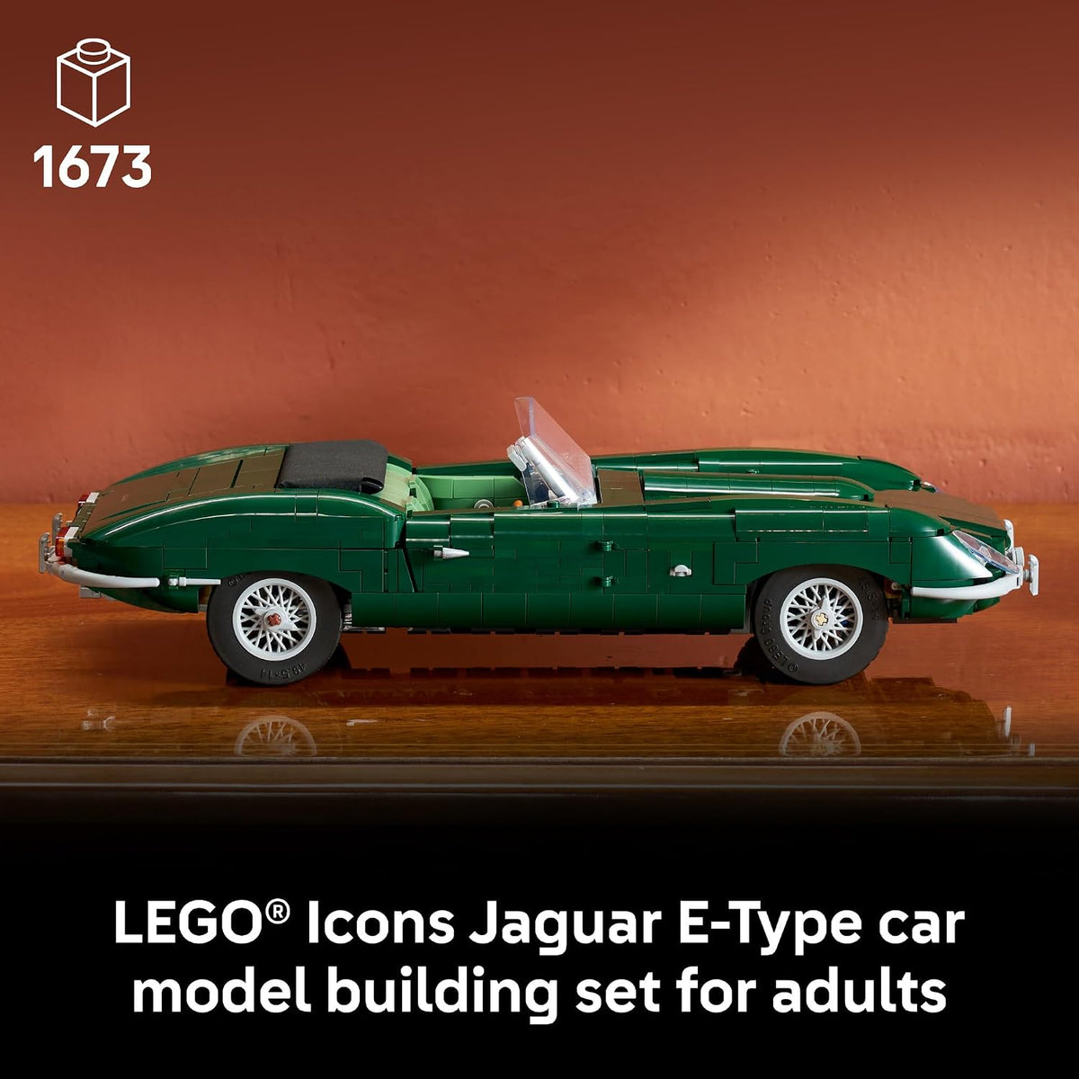 LEGO Icons Jaguar E-Type 11381 | Juegos de construcción para adulto...