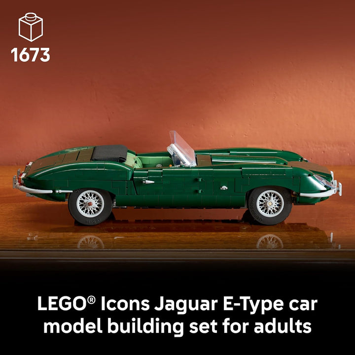 LEGO Icons Jaguar E-Type 11381 | Juegos de construcción para adulto...