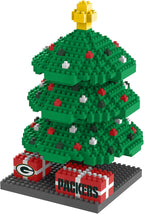 FOCO Green Bay Packers NFL BRXLZ - Calendario de Adviento para árbol de Navidad, bloque de construcción