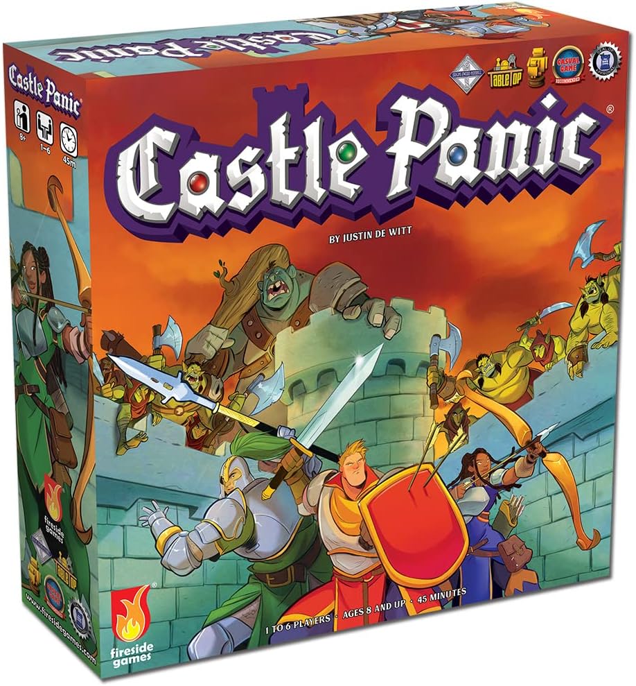 Fireside Games Castle Panic 2ª edición - Juego de mesa de fantasía