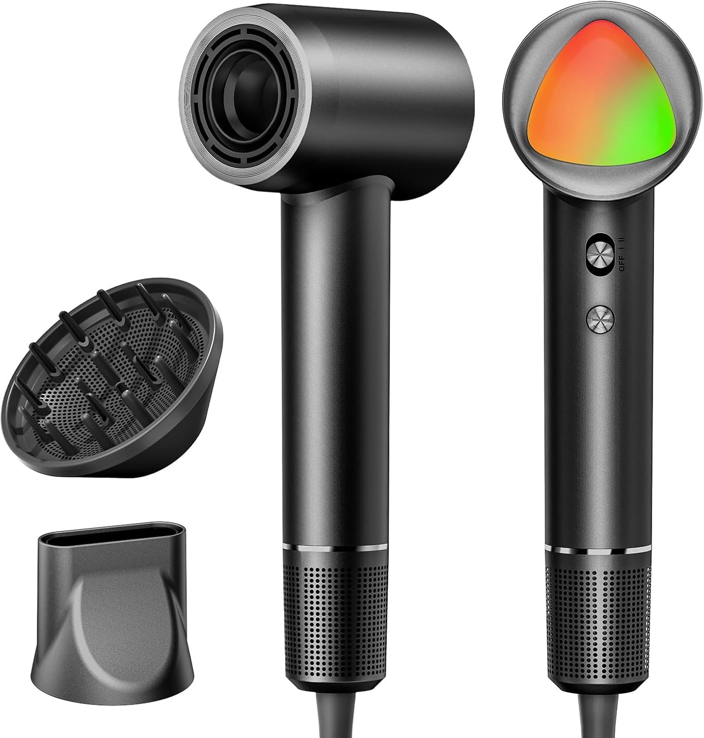 Secador de pelo, 160000 RPM portátil profesional iónico con 500 mil...