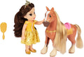 Muñeca Disney Princess Belle y Set de Regalo Petite Phillipe, Amarillo