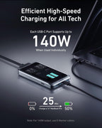 Anker Prime carga Station, 240W 8-en-1 Power Strip, 2 AC, 4 USB C