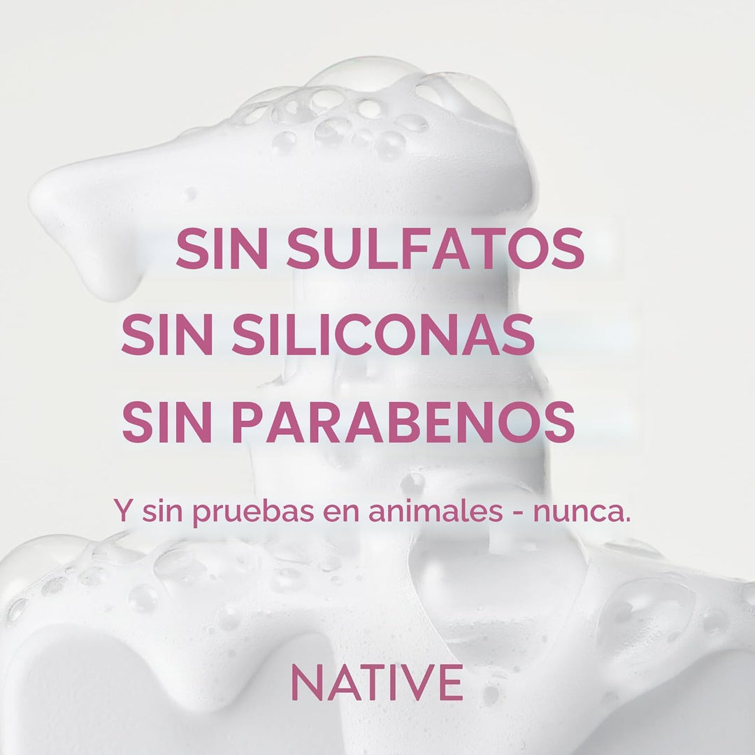 Native El champú y acondicionador 2 en 1 de flor de vainilla y cact...